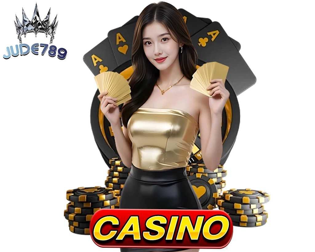 ไอคอนรูปคาสิโน Jude789 รวมเกมเดิมพันครบวงจรในเว็บเดียว